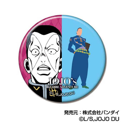 『ジョジョの奇妙な冒険 ダイヤモンドは砕けない』CANバッジ 彩色影絵【BOX】【202502再販】